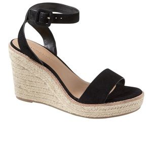 Banana republic espadrille wedge